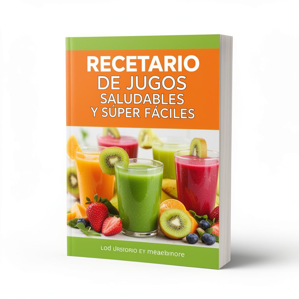 Recetario de Jugos Saludables y Súper Fáciles